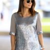 Bluza Dama De Ocazie Maneca Midi Giorgal