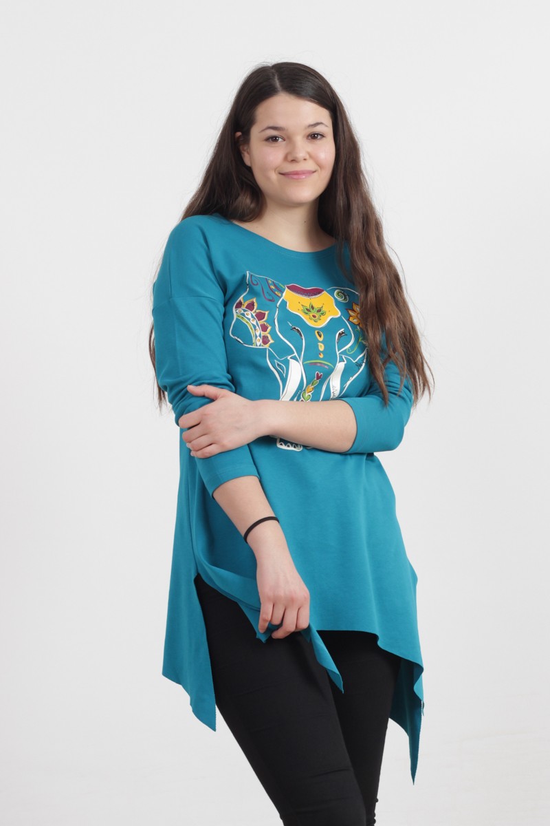 Bluza In Colturi Maneci Lungi Joa