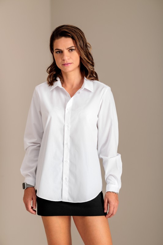 Camasa Alba Din Bumbac